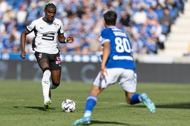 FOOTBALL : Racing de Strasbourg - Stade Rennes F. C - Ligue 1 - Stade de la Meinau - 19 04 2026 Lilian Brassier 3 Stade Rennes F. C  Copyright: xelyxandroxcegarrax