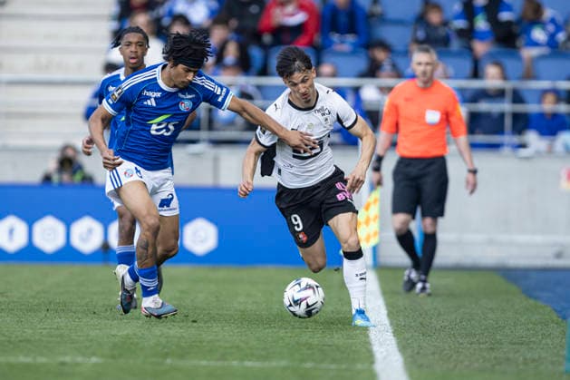 FOOTBALL : Racing de Strasbourg - Stade Rennes F. C - Ligue 1 - Stade de la Meinau - 19 04 2026  Copyright: xelyxandroxcegarrax