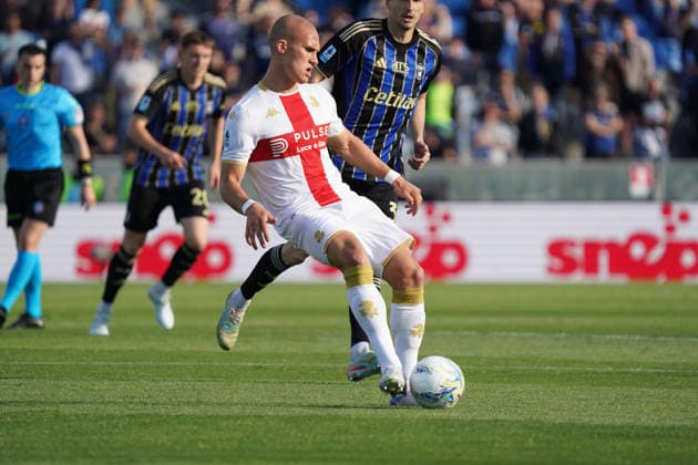 Genoa s Leo OStigard ....During the Serie A soccer match between Pisa and Genoa at the Cetilar Arena Romeo Anconetani Stadium in Pisa; Center West Italy; Sunday April 19 2026 ; Soccer  Copyright: xAlessandroxLaxRoccax xLaPressex