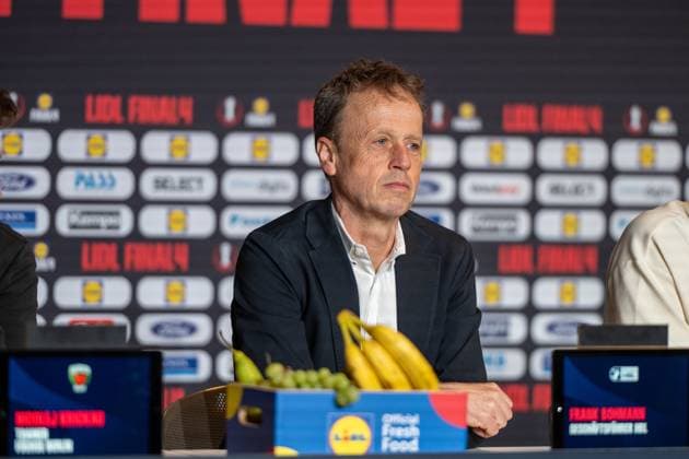 Frank Bohmann, Geschaeftsfuehrer DHL, Bergischer HC - Fuechse Berlin, DHB-Pokal Maenner, Herren, 6. Spieltag, Finale, Daikin HBL, Lidl Final 4, 19.04.2026 Köln NRW Deutschland