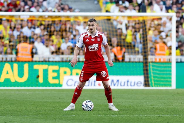 FC Nantes v Stade Brestois 29 - Ligue 1 McDonald s 2025 2026 05 Brendan CHARDONNET (sb29) during the Ligue 1 McDonald s match between Nantes and Brest at Stade de la Beaujoire on April 19, 2026 in Nantes, France. Nantes France  Copyright: xFEPx 776348358