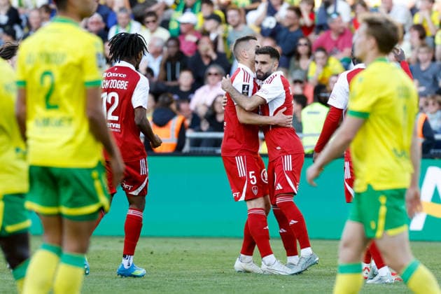 FC Nantes v Stade Brestois 29 - Ligue 1 McDonald s 2025 2026 10 Romain DEL CASTILLO (sb29) during the Ligue 1 McDonald s match between Nantes and Brest at Stade de la Beaujoire on April 19, 2026 in Nantes, France. Nantes France  Copyright: xFEPx 776348358