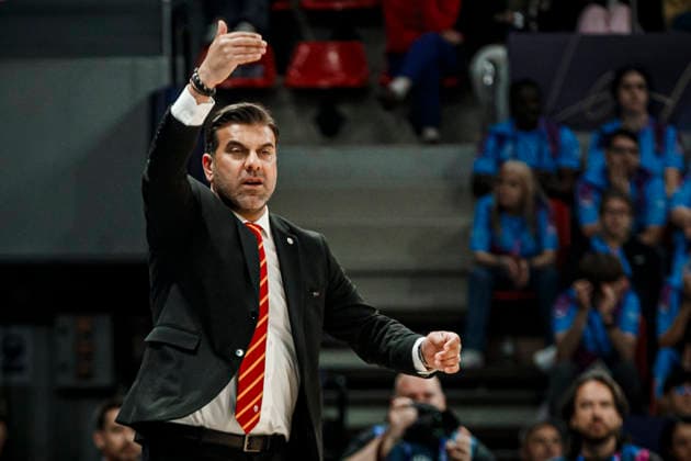 ESP: Galatasaray Cagdas Faktoring v Fenerbahce Opet. Final game Euroleague Women Final Six 2026 Firat Okul during the Euroleague Women final game between Galatasaray Cagdas Faktoring and Fenerbahce Opet played at Principe Felipe Arena on April 19, 2026 in Zaragoza, Spain. Zaragoza Spain Basketball Copyright: xDanielxMarzo AgenciaxLOFx
