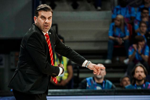 ESP: Galatasaray Cagdas Faktoring v Fenerbahce Opet. Final game Euroleague Women Final Six 2026 Firat Okul during the Euroleague Women final game between Galatasaray Cagdas Faktoring and Fenerbahce Opet played at Principe Felipe Arena on April 19, 2026 in Zaragoza, Spain. Zaragoza Spain Basketball Copyright: xDanielxMarzo AgenciaxLOFx