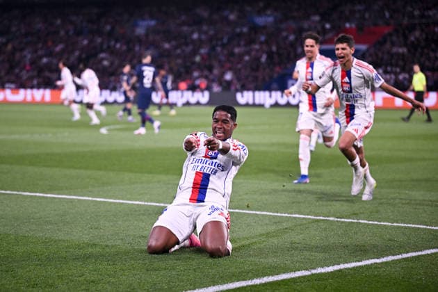 Paris Saint-Germain FC v Olympique Lyonnais - Ligue 1 McDonald s 09 ENDRICK Felipe Moreira de Sousa (ol) during the Ligue 1 McDonald s match between Paris Saint-Germain FC and Olympique Lyonnais at Parc des Princes on April 19, 2026 in Paris, France. (Photo Anthony Bibard FEP Icon Paris France  Copyright: xFEPx 776348360