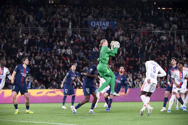 Paris Saint-Germain FC v Olympique Lyonnais - Ligue 1 McDonald s 39 Matvey SAFONOV (psg) during the Ligue 1 McDonald s match between Paris Saint-Germain FC and Olympique Lyonnais at Parc des Princes on April 19, 2026 in Paris, France. Paris France  Copyright: xFEPx 776348360