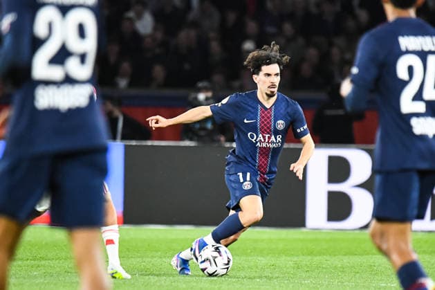 FOOTBALL : Paris Saint Germain vs Olympique Lyonnais - Ligue 1 - JournÃ e 30 - 19 04 2026 Vitinha (Paris SG) ParisFrance  Copyright: xBaptistexAutissierx
