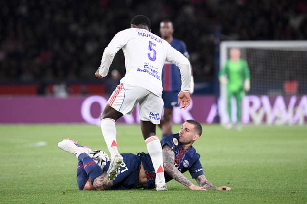 Paris Saint-Germain FC v Olympique Lyonnais - Ligue 1 McDonald s 21 Lucas HERNANDEZ (psg) during the Ligue 1 McDonald s match between Paris Saint-Germain FC and Olympique Lyonnais at Parc des Princes on April 19, 2026 in Paris, France. Paris France  Copyright: xFEPx 776348360
