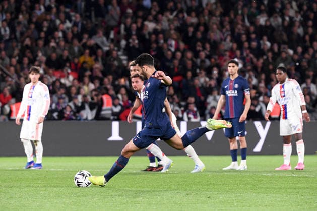 Paris Saint-Germain FC v Olympique Lyonnais - Ligue 1 McDonald s 09 Goncalo MATIAS RAMOS (psg) during the Ligue 1 McDonald s match between Paris Saint-Germain FC and Olympique Lyonnais at Parc des Princes on April 19, 2026 in Paris, France. Paris France  Copyright: xFEPx 776348360
