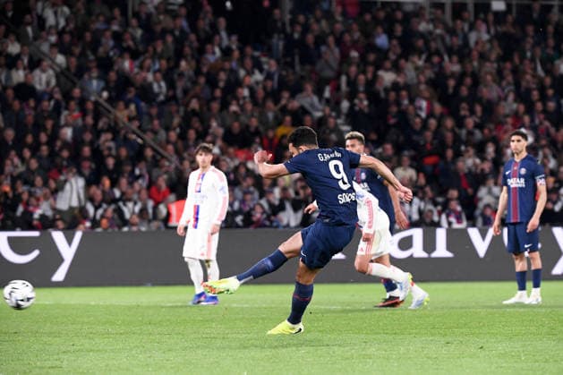 Paris Saint-Germain FC v Olympique Lyonnais - Ligue 1 McDonald s 09 Goncalo MATIAS RAMOS (psg) during the Ligue 1 McDonald s match between Paris Saint-Germain FC and Olympique Lyonnais at Parc des Princes on April 19, 2026 in Paris, France. Paris France  Copyright: xFEPx 776348360