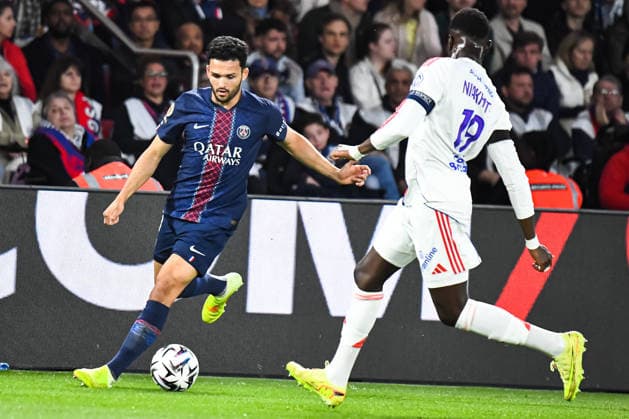 FOOTBALL : Paris Saint Germain vs Olympique Lyonnais - Ligue 1 - JournÃ e 30 - 19 04 2026 Gonzalo Ramos (Paris SG) ParisFrance  Copyright: xBaptistexAutissierx