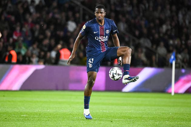 FOOTBALL : Paris Saint Germain vs Olympique Lyonnais - Ligue 1 - JournÃ e 30 - 19 04 2026 Willian Pacho (Paris SG) ParisFrance  Copyright: xBaptistexAutissierx