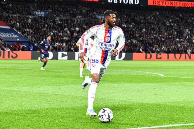 FOOTBALL : Paris Saint Germain vs Olympique Lyonnais - Ligue 1 - JournÃ e 30 - 19 04 2026 Ainsley Maitland-Niles (OL) ParisFrance  Copyright: xBaptistexAutissierx