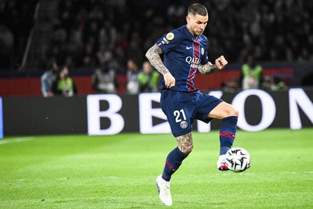 FOOTBALL : Paris Saint Germain vs Olympique Lyonnais - Ligue 1 - JournÃ e 30 - 19 04 2026 Lucas Hernandez (Paris SG) ParisFrance  Copyright: xBaptistexAutissierx