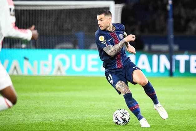 FOOTBALL : Paris Saint Germain vs Olympique Lyonnais - Ligue 1 - JournÃ e 30 - 19 04 2026 Lucas Hernandez (Paris SG) ParisFrance  Copyright: xBaptistexAutissierx