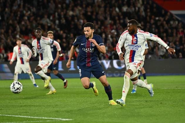 Matchday 30 of Ligue 1, as PSG host Olympique Lyonnais at the Parc des Princes on 19 April 2026 - 19 04 2026 - France Ile-de-France (region) Paris -  JulienxMattiax xLexPictorium LePictorium_0331878