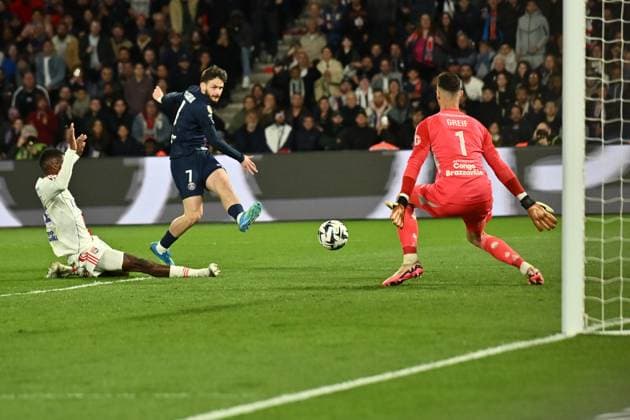 Matchday 30 of Ligue 1, as PSG host Olympique Lyonnais at the Parc des Princes on 19 April 2026 - 19 04 2026 - France Ile-de-France (region) Paris -  JulienxMattiax xLexPictorium LePictorium_0331893