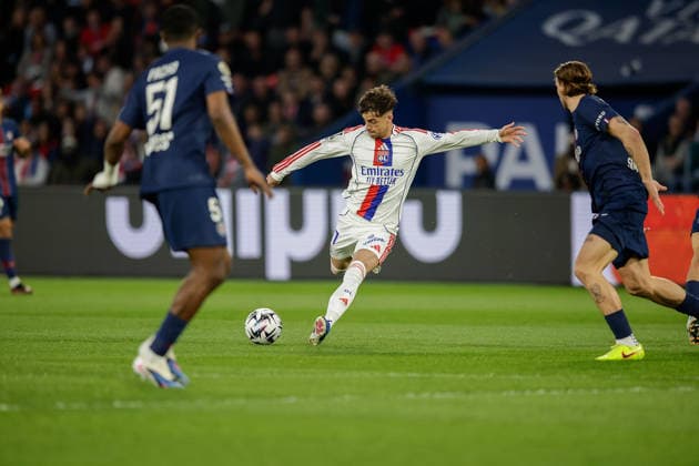 Paris, France 2026.04.19 La Ligue 1 Paris Saint Germain - Olympique Lyon, Afonso Moreira (Olympique Lyon), in aktion, in action, Copyright: AntonioxBorga