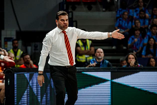 ESP: Galatasaray Cagdas Faktoring v Fenerbahce Opet. Final game Euroleague Women Final Six 2026 Firat Okul during the Euroleague Women final game between Galatasaray Cagdas Faktoring and Fenerbahce Opet played at Principe Felipe Arena on April 19, 2026 in Zaragoza, Spain. Zaragoza Spain Basketball Copyright: xDanielxMarzo AgenciaxLOFx