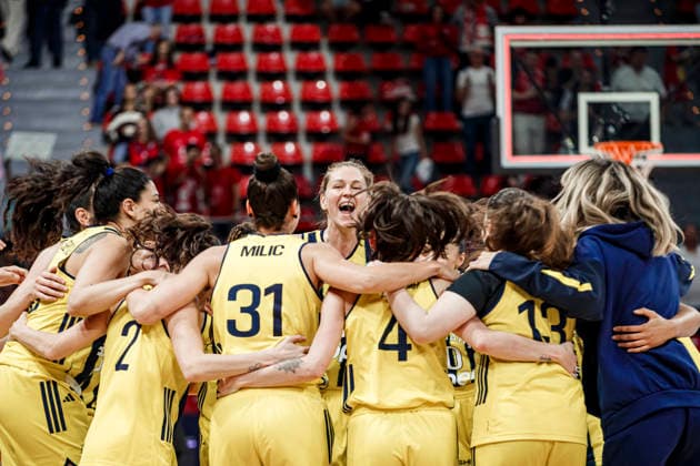 ESP: Galatasaray Cagdas Faktoring v Fenerbahce Opet. Final game Euroleague Women Final Six 2026 Fenerbahce Opet during the Euroleague Women final game between Galatasaray Cagdas Faktoring and Fenerbahce Opet played at Principe Felipe Arena on April 19, 2026 in Zaragoza, Spain. Zaragoza Spain Basketball Copyright: xDanielxMarzo AgenciaxLOFx