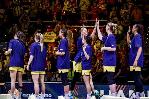 ESP: Galatasaray Cagdas Faktoring v Fenerbahce Opet. Final game Euroleague Women Final Six 2026 Fenerbahce Opet during the Euroleague Women final game between Galatasaray Cagdas Faktoring and Fenerbahce Opet played at Principe Felipe Arena on April 19, 2026 in Zaragoza, Spain. Zaragoza Spain Basketball Copyright: xDanielxMarzo AgenciaxLOFx