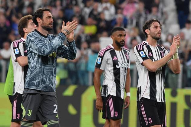 Foto IPP Massimo Rana Torino 19-04-2026 Calcio Campionato di Serie A 2025 2026 Juventus-Bologna nella foto esulta la juve Italy Photo Press - World Copyright italy ITALY  Copyright: xR4924_italyphotopressx