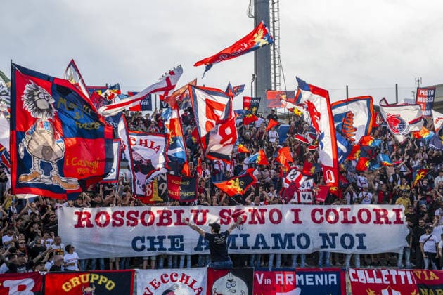 GENOA S SUPPORTERS during Pisa SC vs Genoa CFC, Italian soccer Serie A match in Pisa, Italy, April 19 2026  Copyright: xJacopoxCane IPAxSportx xipa-agency.netx xx IPA_74088615 IPA_Agency_IPA74088615