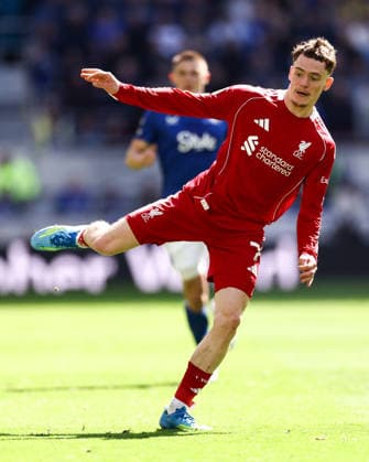 Everton v Liverpool 19 April 2026, Liverpool - Premier League Football - Everton v Liverpool - Florian Wirtz of Liverpool - Photo: Jacques Feeney Offside. Liverpool UK Copyright: xJacquesxFeeneyx xOffsidexOffside