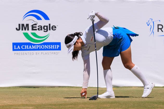 April 19, 2026, Tarzana, California, USA: Ina Yoon during the Final Round of the 2026 JM Eagle Championship Los Angeles at the Caballero Country Club in Tarzana, California on Sunday April 19, 2026. JAVIER ROJAS PI JM Eagle Championship - Final Round  - ZUMAp124 20260419_zaa_p124_007 Copyright: xJavierxRojasx