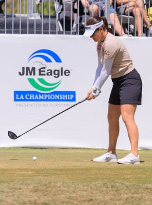 April 19, 2026, Tarzana, California, USA: Hannah Green during the Final Round of the 2026 JM Eagle Championship Los Angeles at the Caballero Country Club in Tarzana, California on Sunday April 19, 2026. JAVIER ROJAS PI JM Eagle Championship - Final Round  - ZUMAp124 20260419_zaa_p124_032 Copyright: xJavierxRojasx