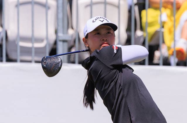 April 19, 2026, Tarzana, California, USA: Suvichaya Vinijchaitham during the Final Round of the 2026 JM Eagle Championship Los Angeles at the Caballero Country Club in Tarzana, California on Sunday April 19, 2026. JAVIER ROJAS PI JM Eagle Championship - Final Round  - ZUMAp124 20260419_zaa_p124_016 Copyright: xJavierxRojasx