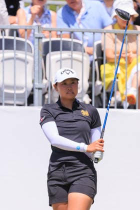 April 19, 2026, Tarzana, California, USA: Suvichaya Vinijchaitham during the Final Round of the 2026 JM Eagle Championship Los Angeles at the Caballero Country Club in Tarzana, California on Sunday April 19, 2026. JAVIER ROJAS PI JM Eagle Championship - Final Round  - ZUMAp124 20260419_zaa_p124_018 Copyright: xJavierxRojasx