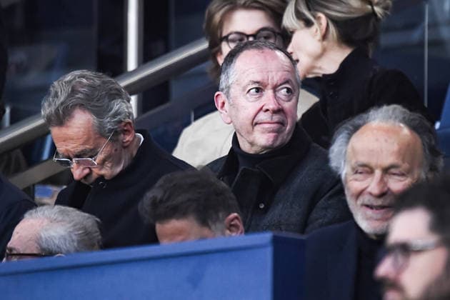 FOOTBALL : Paris Saint Germain vs Olympique Lyonnais - Ligue 1 - JournÃ e 30 - 19 04 2026 Robin Leproux Michel Denisot ParisFrance  Copyright: xBaptistexAutissierx