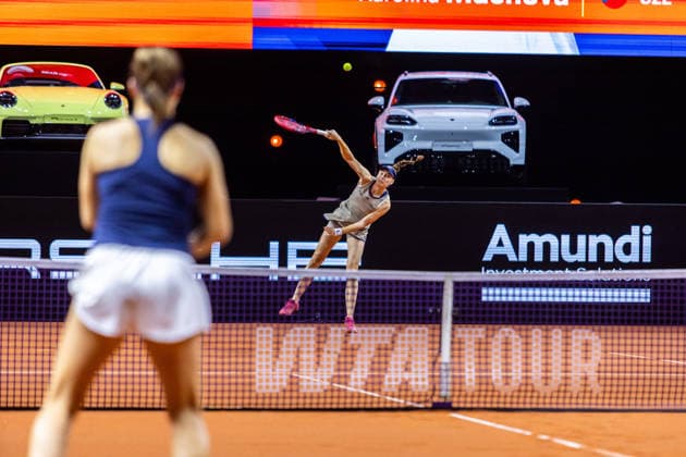19.04.26 Porsche Tennis Grand Prix Stuttgart Deutschland, Stuttgart, 19.04.2026, Tennis, Porsche Tennis Grand Prix Stuttgart: Elena Rybakina (Kasachstan).