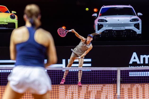 19.04.26 Porsche Tennis Grand Prix Stuttgart Deutschland, Stuttgart, 19.04.2026, Tennis, Porsche Tennis Grand Prix Stuttgart: Elena Rybakina (Kasachstan).