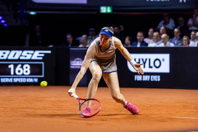 19.04.26 Porsche Tennis Grand Prix Stuttgart Deutschland, Stuttgart, 19.04.2026, Tennis, Porsche Tennis Grand Prix Stuttgart: Elena Rybakina (Kasachstan).