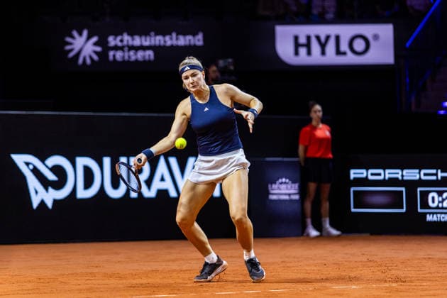 19.04.26 Porsche Tennis Grand Prix Stuttgart Deutschland, Stuttgart, 19.04.2026, Tennis, Porsche Tennis Grand Prix Stuttgart: Karolina Muchova (Tschechien).