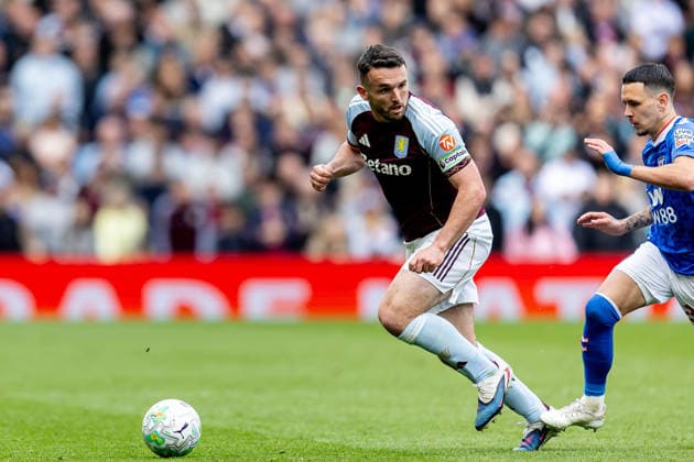 Aston Villa v Sunderland, Premier League Aston Villa midfielder John McGinn (7) in action during the Premier League match between Aston Villa and Sunderland at Villa Park, Birmingham, UK on 19 April 2026. Birmingham Villa Park West Midlands UK Editorial use only DataCo restrictions apply See www.football-dataco.com , Copyright: xManjitxNarotrax PSI-24107-0171