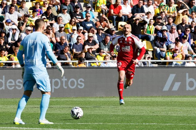 FC Nantes v Stade Brestois 29 - Ligue 1 McDonald s 2025 2026 19 Ludovic AJORQUE (sb29) during the Ligue 1 McDonald s match between Nantes and Brest at Stade de la Beaujoire on April 19, 2026 in Nantes, France. Nantes France  Copyright: xFEPx 776348358
