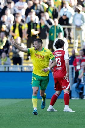 FC Nantes v Stade Brestois 29 - Ligue 1 McDonald s 2025 2026 24 Frederic GUILBERT (fcn) during the Ligue 1 McDonald s match between Nantes and Brest at Stade de la Beaujoire on April 19, 2026 in Nantes, France. Nantes France  Copyright: xFEPx 776348358