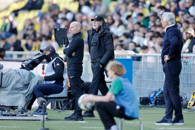 FC Nantes v Stade Brestois 29 - Ligue 1 McDonald s 2025 2026 Eric ROY (Entraineur Brest SB29) during the Ligue 1 McDonald s match between Nantes and Brest at Stade de la Beaujoire on April 19, 2026 in Nantes, France. Nantes France  Copyright: xFEPx 776348358