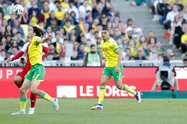 FC Nantes v Stade Brestois 29 - Ligue 1 McDonald s 2025 2026 31 Mostafa MOHAMED (fcn) during the Ligue 1 McDonald s match between Nantes and Brest at Stade de la Beaujoire on April 19, 2026 in Nantes, France. Nantes France  Copyright: xFEPx 776348358