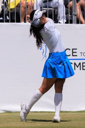 April 19, 2026, Tarzana, California, USA: Ina Yoon during the Final Round of the 2026 JM Eagle Championship Los Angeles at the Caballero Country Club in Tarzana, California on Sunday April 19, 2026. JAVIER ROJAS PI Tarzana USA - ZUMAp124 20260419_zaa_p124_010 Copyright: xJavierxRojasx