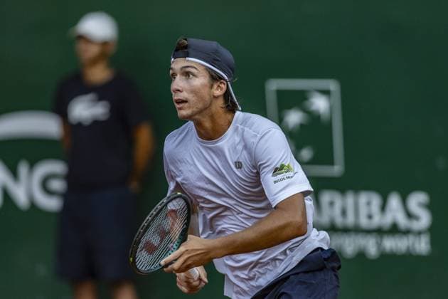 RECORD DATE NOT STATED Juan Miguel Bolivar Idarraga faces Leonardo Storck Franca in the Roland Garros Junior Series final in Sao Paulo. Sao Paulo (SP), 04 19 2026 Tennis Roland-Garros Junior Series SP Juan Miguel Bolivar Idarraga faces Leonardo Storck in the final of the Roland-Garros Junior Series, at the Sociedade Harmonia de Tenis, this Sunday (19).(Foto: Pedro Paulo Diaz Thenews2 imago images) SPO  Copyright: xPedroxPauloxDiazx