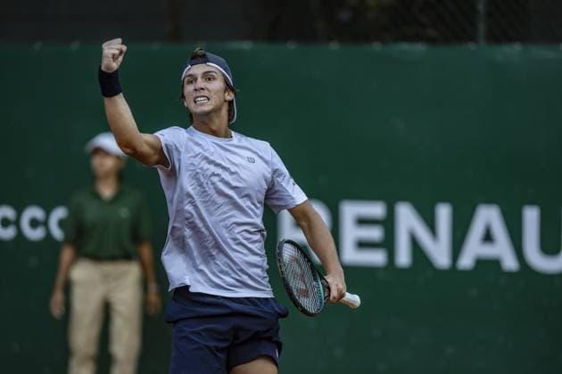 RECORD DATE NOT STATED Juan Miguel Bolivar Idarraga faces Leonardo Storck Franca in the Roland Garros Junior Series final in Sao Paulo. Sao Paulo (SP), 04 19 2026 Tennis Roland-Garros Junior Series SP Juan Miguel Bolivar Idarraga faces Leonardo Storck in the final of the Roland-Garros Junior Series, at the Sociedade Harmonia de Tenis, this Sunday (19).(Foto: Pedro Paulo Diaz Thenews2 imago images) SPO  Copyright: xPedroxPauloxDiazx