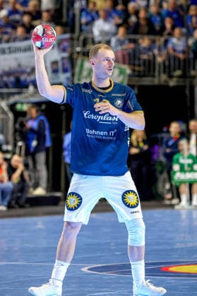 19.04.2026, xsscx, Handball, DHB-Pokal Lidl Final4, Finale, Füchse Berlin - Bergischer HC, Saison 2025 2026 Herren, Lanxess Arena, Köln: Tomas Babak (Bergischer HC 19) Photo: xSandraxScherningxPressefotoKochx Nordrhein-Westfalen Deutschland