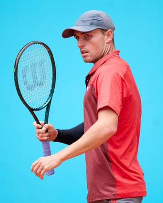 Mutua Madrid Open - Day One Christopher OÕConnell of Australia reacts against Dino Prizmic of Croatia during the MenÕs Singles First Round Qualifying match on day one of the Mutua Madrid Open at Caja Magica on April 20, 2026, in Madrid, Spain. Madrid Caja Magica Madrid Spain RL_MMO2K26_000101 Copyright: xRicardoxLarreinax