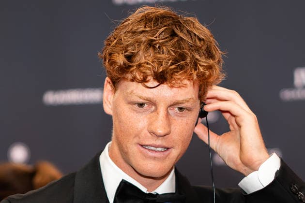 20.04.2026, Laureus Awards 2026 in Madrid - Day 2 Jannik Sinner Red Carpet at Palacio Cibele *** 20 04 2026, Laureus Awards 2026 in Madrid Day 2 Jannik Sinner Red Carpet at Palacio Cibele Copyright: xBahhoxKarax