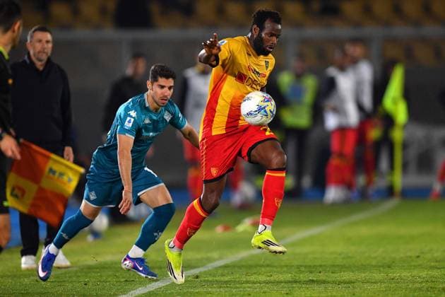Lecce s Central Midfielder Lassana Coulibaly (29 US Lecce) in action during the Serie A Enilive matchday 33 match between US Lecce and AFC Fiorentina at the Stadio Via del Mare in Lecce, Italy, Monday, April 20, 2026. (Credit Image: Giovanni Evangelista LaPresse)  Copyright: xGiovannixEvangelista LaPressex