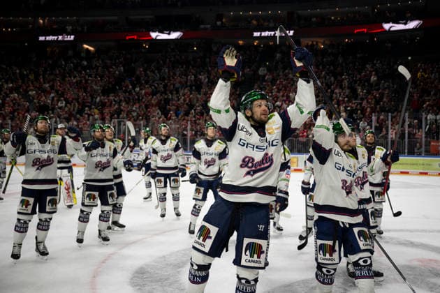PENNY DEL 1 - Playoff Halbfinale - Kölner Haie - Eisbären Berlin; Köln, 20.04.2026 Berliner Eisbären - Finallist 2025 2026; PENNY DEL 1 - Playoff Halbfinale - Kölner Haie - Eisbären Berlin am 20.04.2026 in der Lanxess Arena in Köln (Deutschland). *** PENNY DEL 1 Playoff Semifinal Kölner Haie Eisbären Berlin Cologne, 20 04 2026 Berliner Eisbären Finallist 2025 2026 PENNY DEL 1 Playoff Semifinal Kölner Haie Eisbären Berlin on 20 04 2026 at the Lanxess Arena in Cologne Germany Copyright: xBEAUTIFULxSPORTS AndreasxDickx